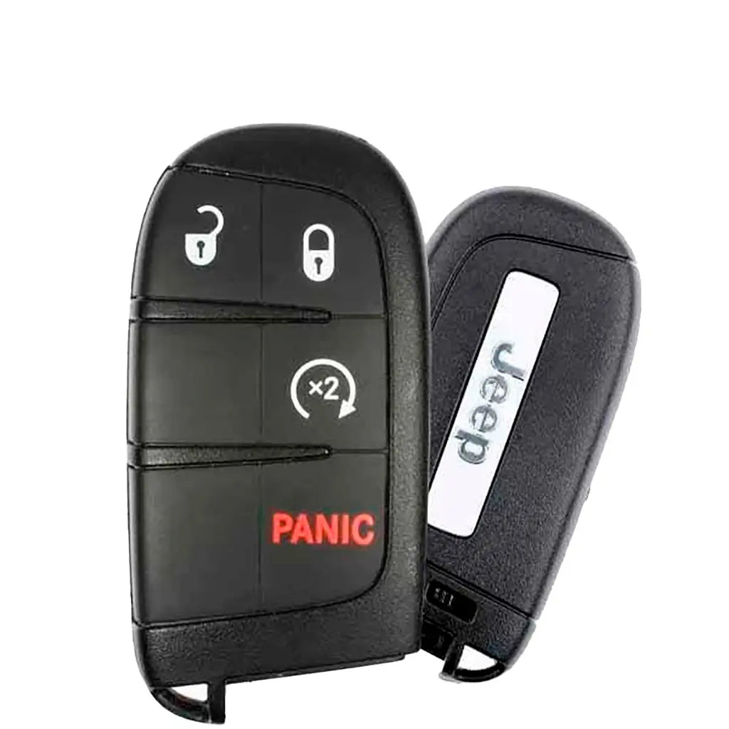 2017-2022 (OEM Refurb) Smart Key for Jeep Compass - Trailhawk | PN: 68250337AB / M3N-40821302 2017-2022 (OEM Refurb) Smart Key for Jeep Compass - Trailhawk | PN: 68250337AB / M3N-40821302